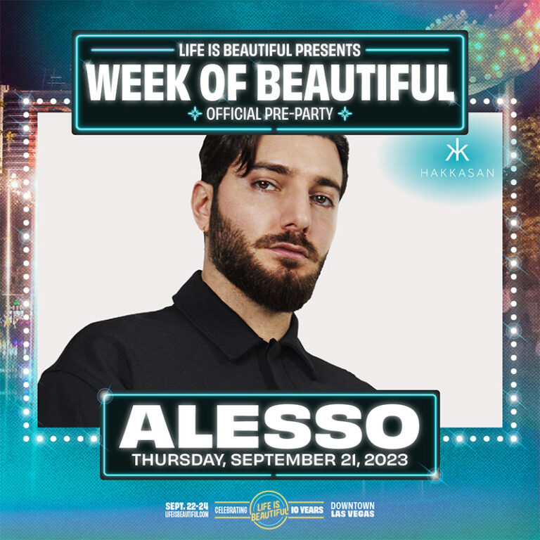 Alesso | Life is Beautiful Festival 2023